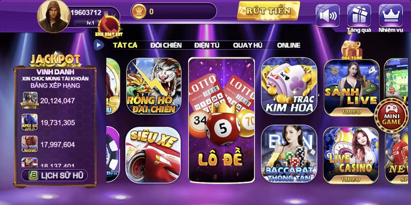 Sảnh lô đề 68 game bài là điểm hẹn giải trí độc đáo và hấp dẫn