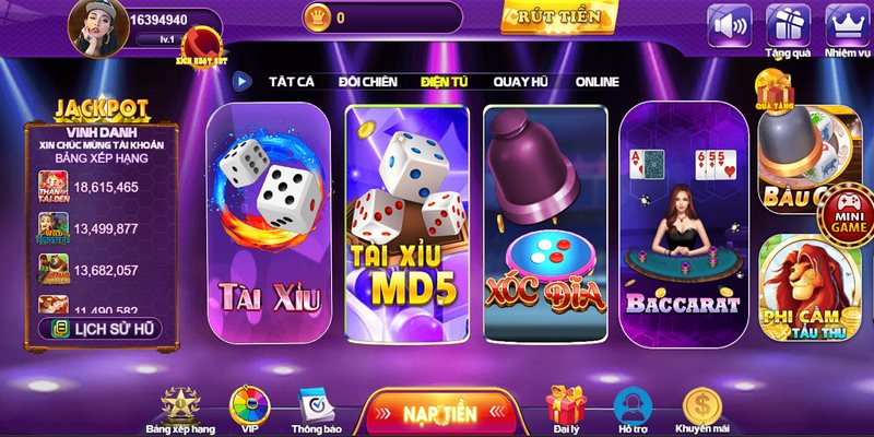 Xóc đĩa tại 68 game bài là phiên bản giải trí đổi thưởng thú vị